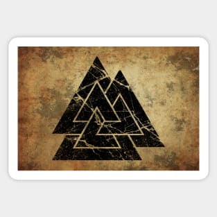 Valknut - Odin's Knot Sticker